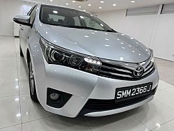Toyota Corolla Altis 1.6L CVT Elegance LED Keyless 2015 Silver